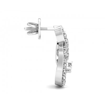 Deiva Round Brilliant Diamond Earrings